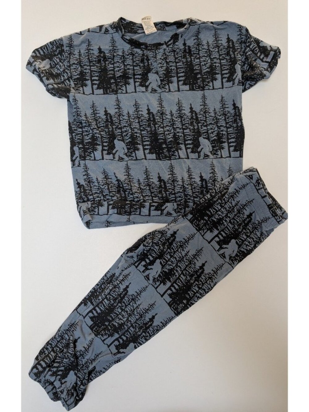 Bigfoot Sasquatch 2T Jogger Set Modal Kate Quinn Blue Black